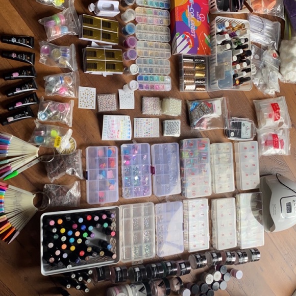 Whole sale lot of nail equipment